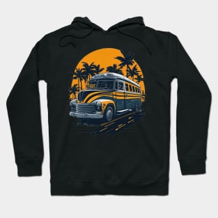 Vintage School Bus Hoodie